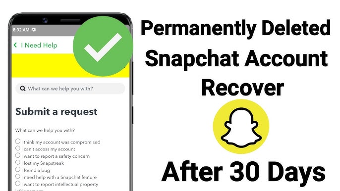 snapchat account recovery