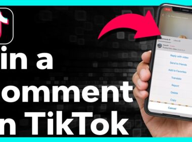 Pin Comments on TikTok